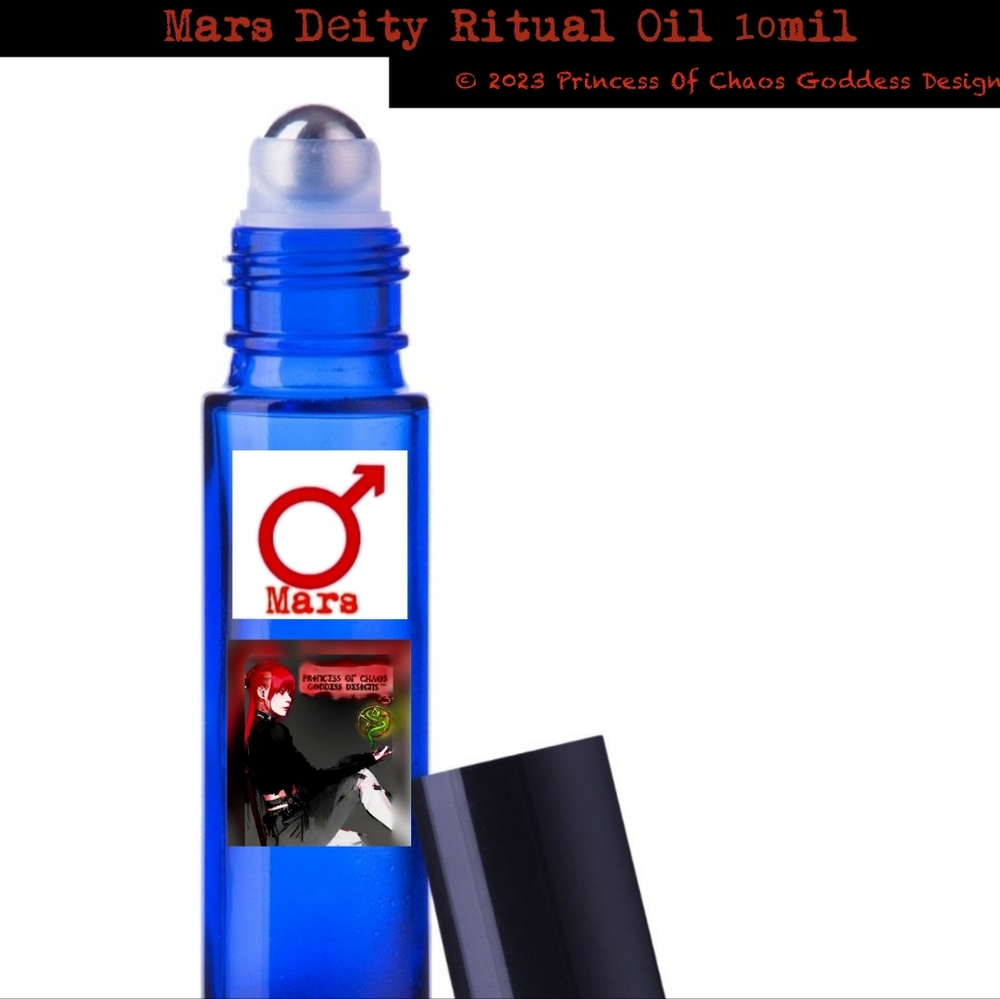 Mars Roman God Deity Ritual Oil